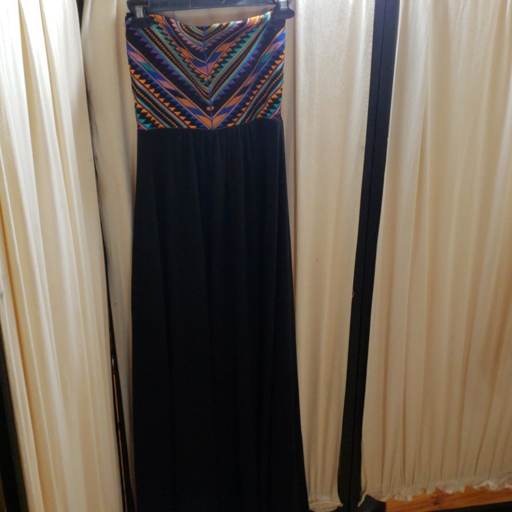 Floor length maxi dress